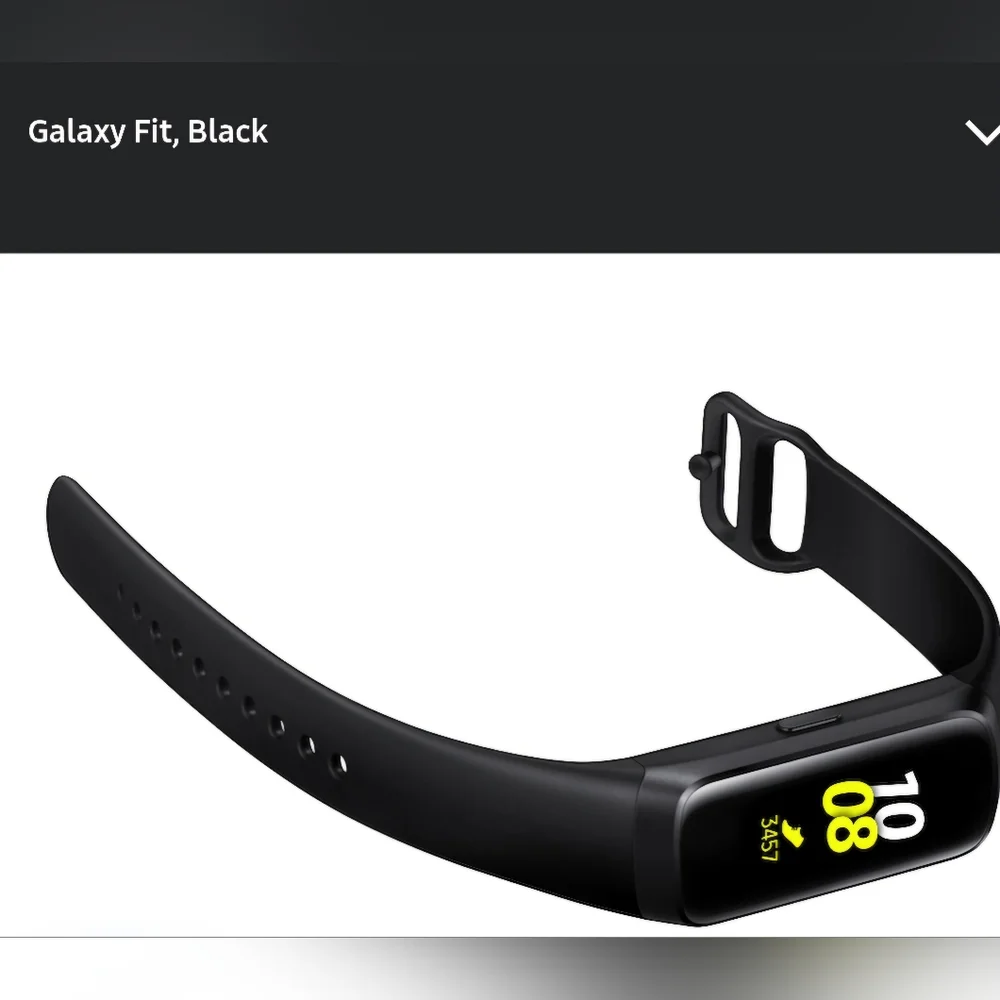 Samsung Galaxy Fit Black Smart Band With Charger - Picture 4 of 5